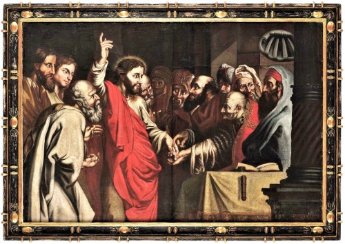 The Tribute of Money - Flemish Master of the 17th century